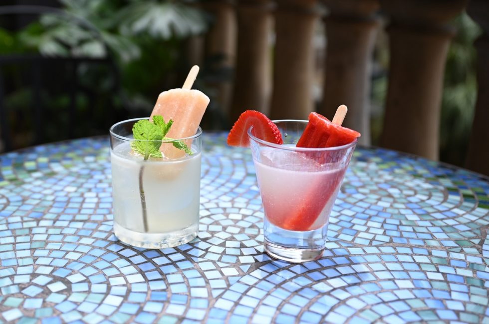 If It’s Summer It’s Delightful Signature Poptails at This Beautiful Hotel