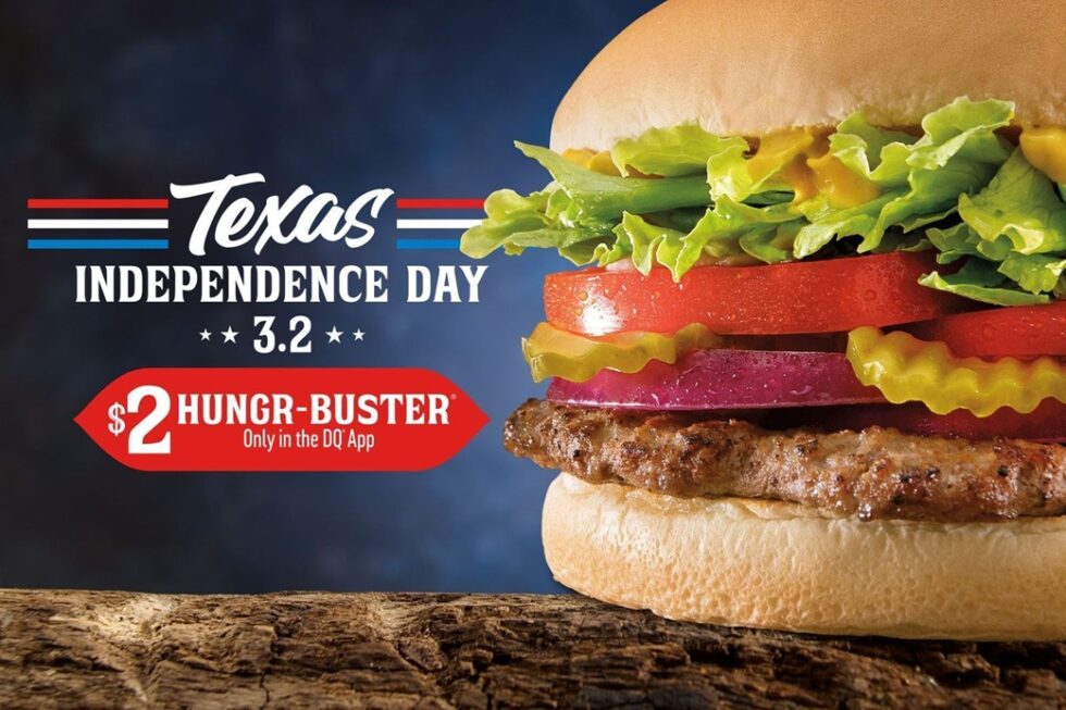 Celebrate Texas Independence Day with a $2 Hungr-Buster