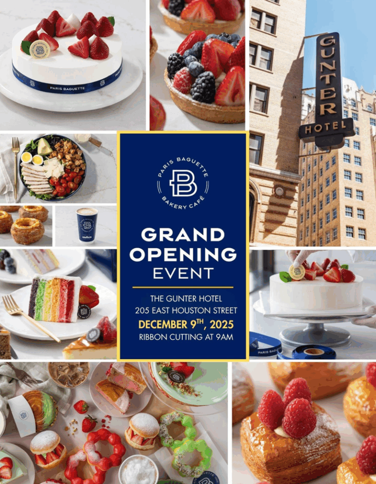 Say Bienvenu to The Gunter Hotel’s Newest Eatery