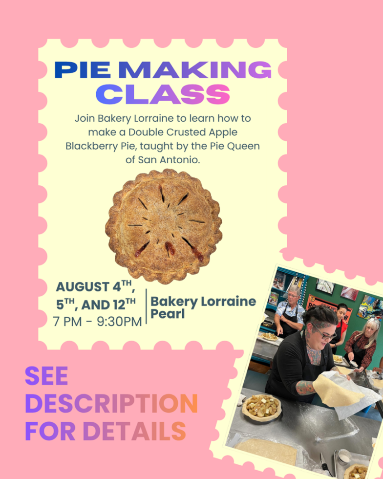 French Bakery Launches August Pie-Making Classes