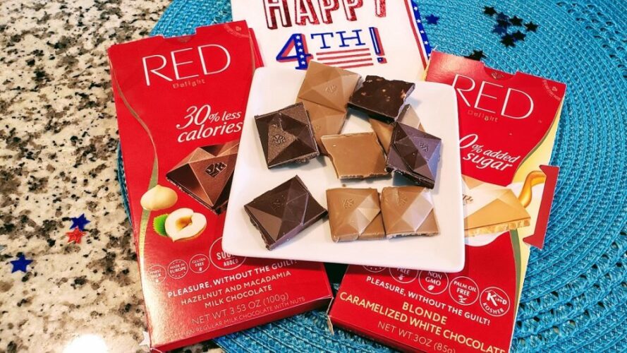 RED Delight Chocolate is a Delicious all Pleasure Bar with No Guilt
