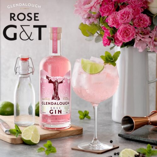 Drink a Beautiful New Pink Cocktail this Summer Made with a Lovely Rose Gin