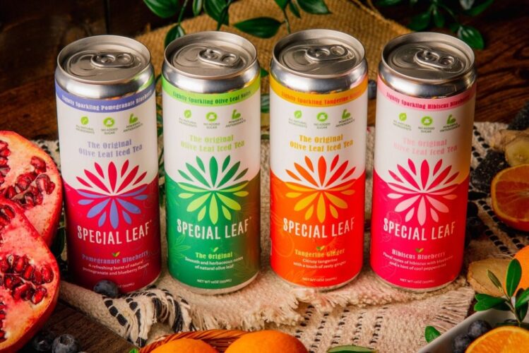 First Ready to Drink Olive Leaf Iced Tea Unveils Fresh New Packaging