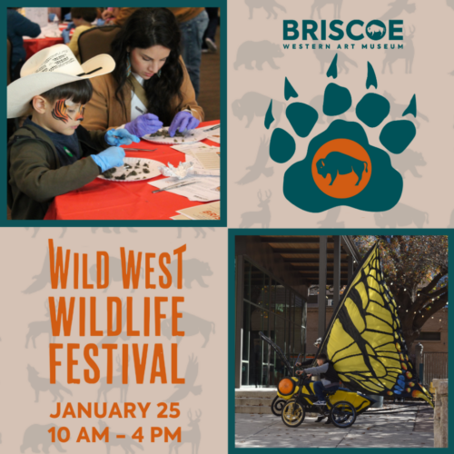 Walk on the Wild Side this Saturday, Jan 25th at the Briscoe