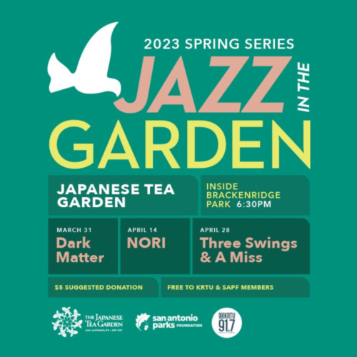 It’s Time for the Annual Jazz in the Amazing Tea Garden this Spring