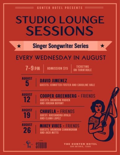 Historic Hotel Starts a New Singer Songwriter Series for August